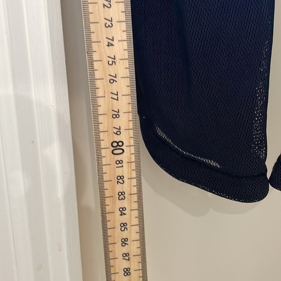 Lululemon - 7/8s Yoga Workout Leggings - Mesh - Black - Size 4 - Picture 9 of 15